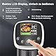 KitchenBoss Sous Vide Stick Garer：WiFi Präzisionskocher App-Steuerung Sous Vide Stab 1100W Zirkulation 40℃-90℃ Temperaturbereich IPX7 Wasserdicht TFT Touch Display Ultra-leise Tauchzirkulator