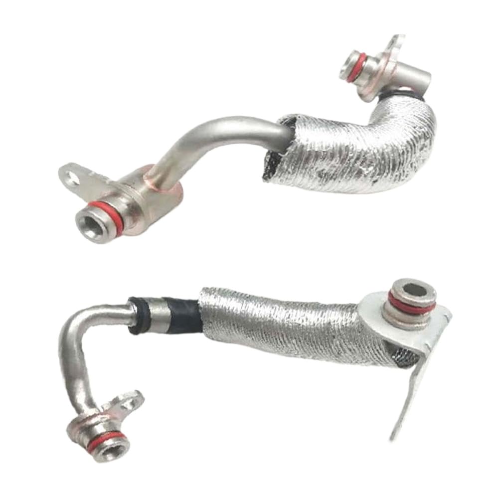 Vapwfdnae Onecolor Turbocharger Coolant Pipes Compatible With 11538663517 11538663516 11537588935 11537588936 11538853292 11538853293