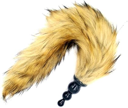 Vibrador anal de 10 frecuencias Butt Plug Anal Cock Fox Tail ...
