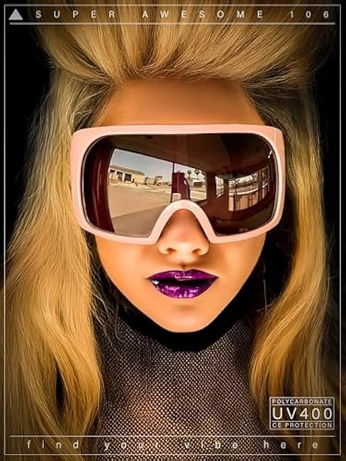 Super Oversized XXL Goggle Style Wrap Around Sport Plastic Sunglasses