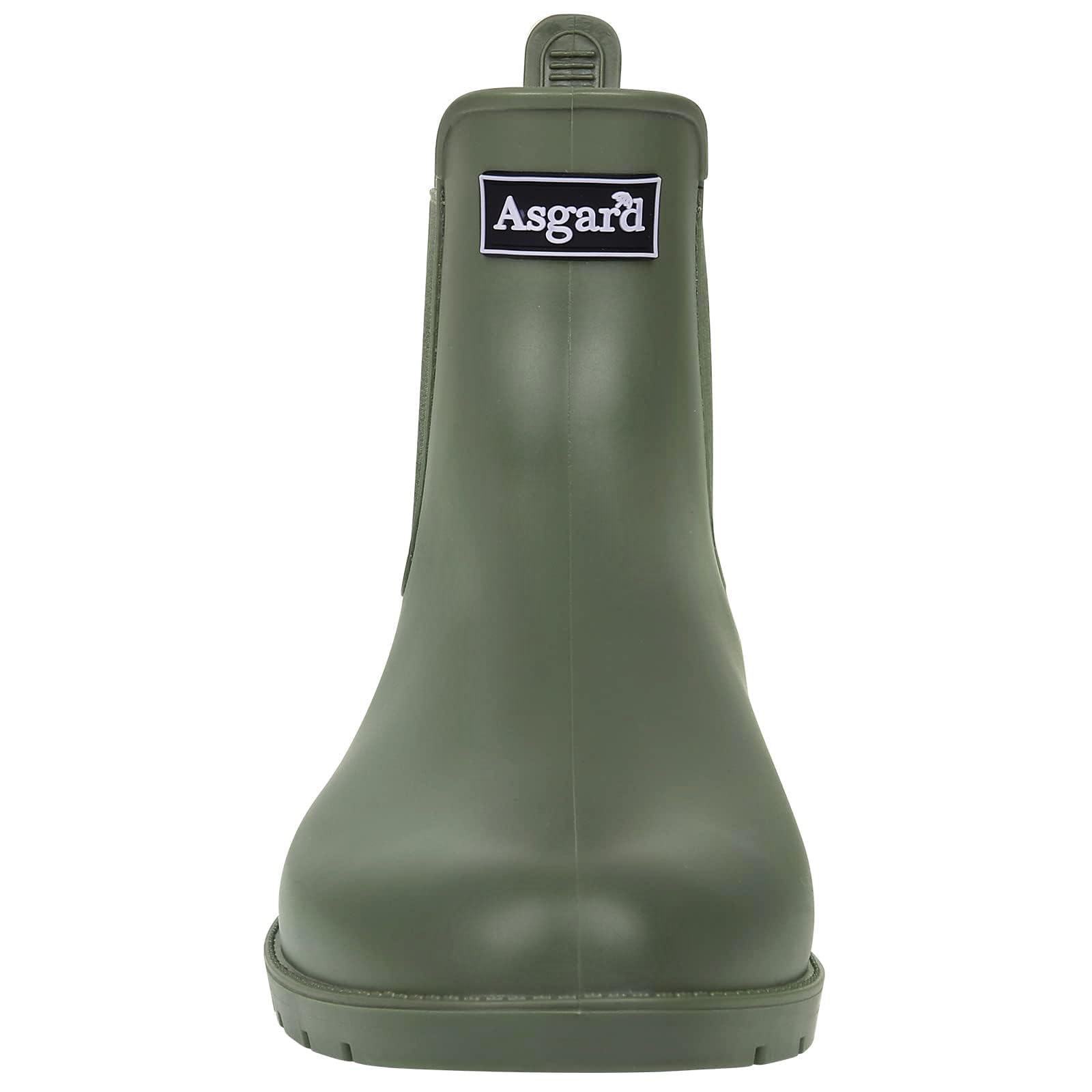 olive green rain boots