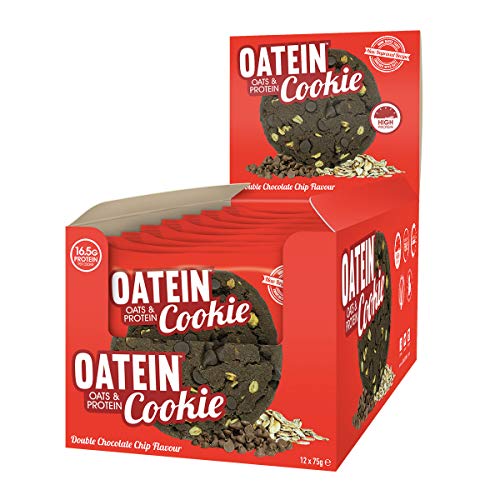 Preisvergleich Produktbild Oatein Oatein Plätzchen 12x75g Double Chocolate Chip