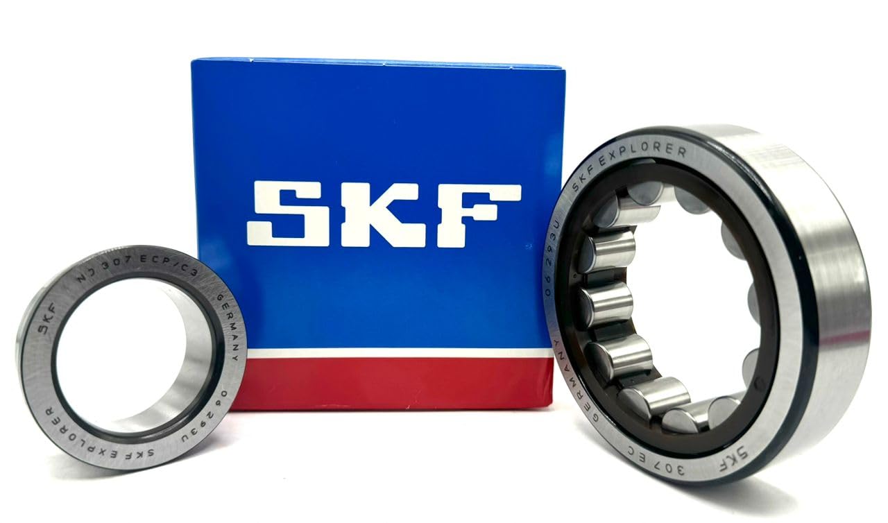 SKF Germany NJ307 ECP C3 Cylindrical Roller Bearing 35X80X21 MM