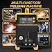 TOOLIOM MIG/TIG/CUT/Stick Welder 5 in 1 Multiprocess Welding Machine 110/220V Dual Voltage Aluminum Welding Machine Spool Gun Compatible