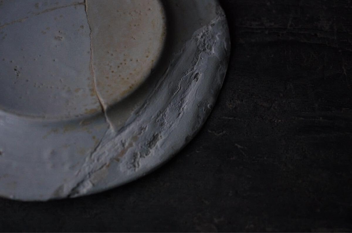 Amazon.co.jp: 17世紀デルフト皿白釉オランダ古道具坂田民藝古美術