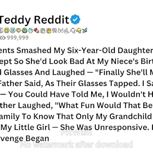 My Own Parents Smashed My Six-Year-Old Daughter_s Face While She Slept So