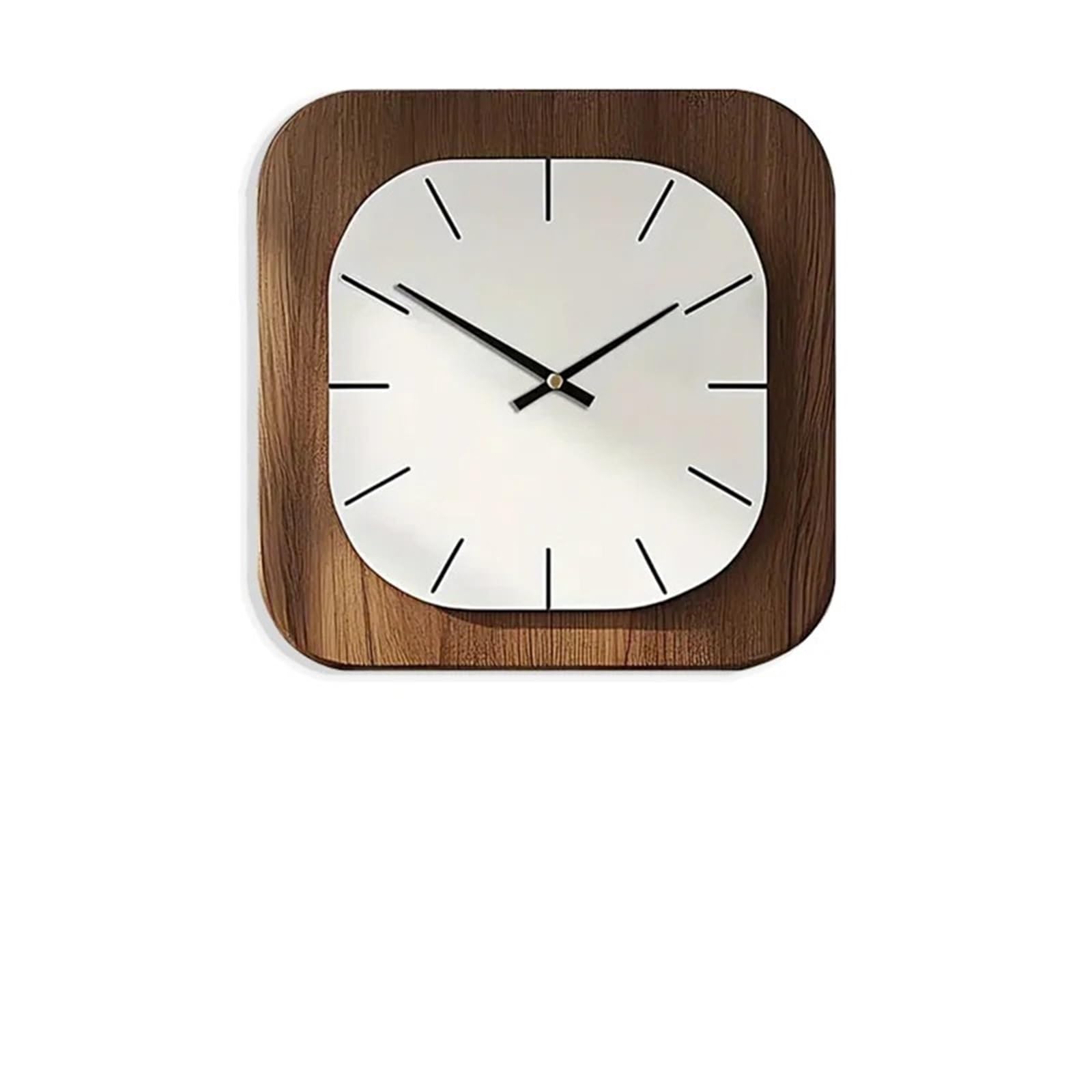 KIFSDLF Silent Wall Clock Square Art Clocks Suitable For Home Kitchen Living Room Bedroom Decoration for Home, Living Room