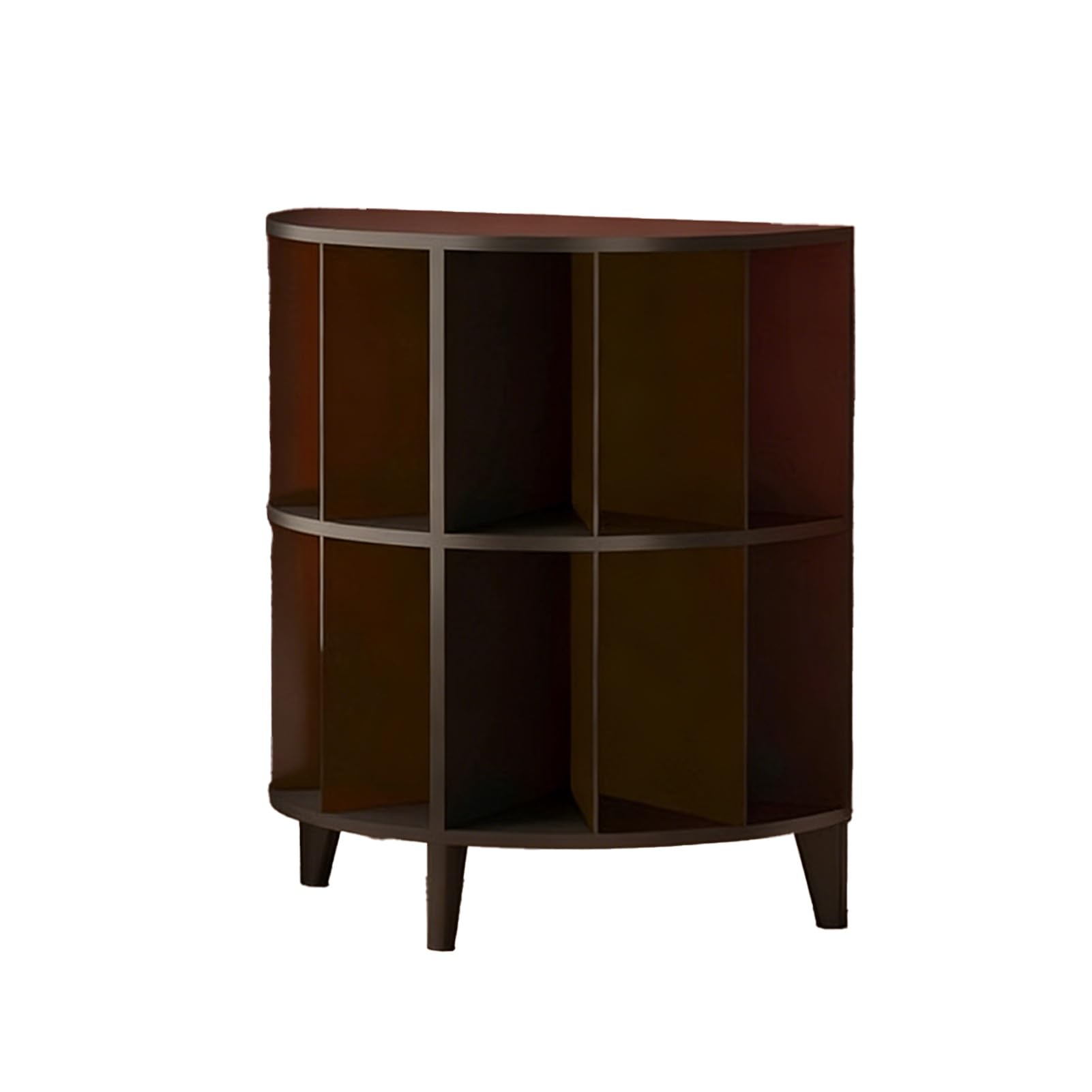 Armadietto di archiviazione audio in legno con supporto giradischi, dischi in vinile e organizer per CD per mobili da soggiorno, elegante soluzione di archiviazione multimediale