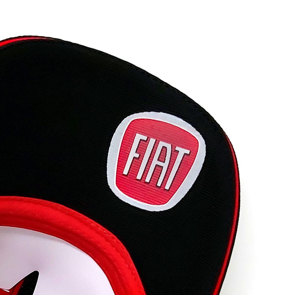 Fiat 21239 czapka z wygiętym wizjerem, czarna