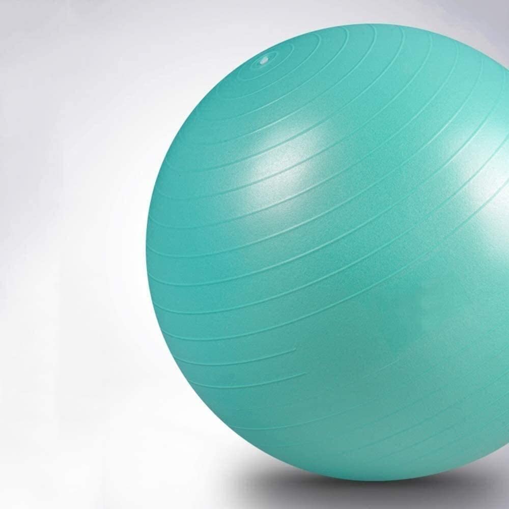 GCX- Palla fitness Palla da pilates addensata Palestra Palla da yoga Palla svizzera anti-scoppio Palla for la fertilità con pompa ad aria Home Office Fitness sicurezza ( Color : Pink , Size : 75cm )