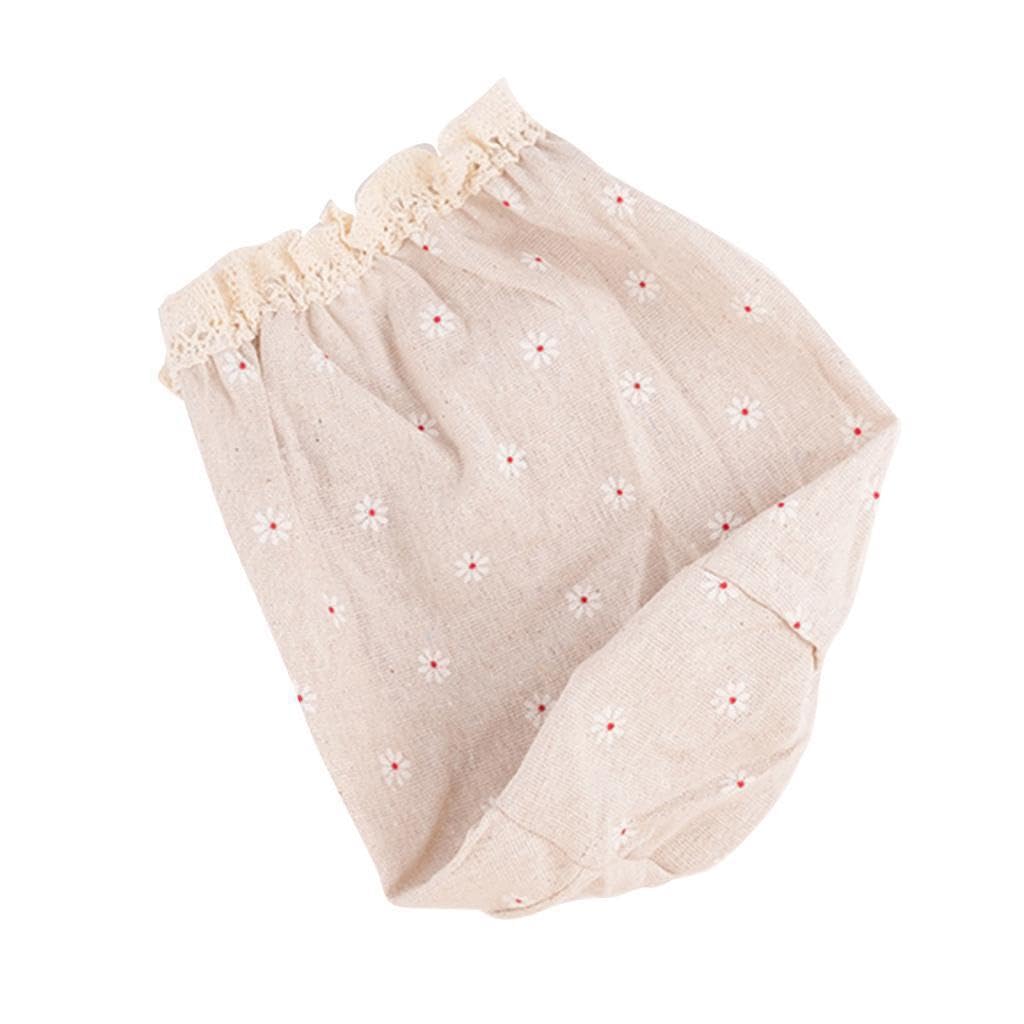 Fodera per cestino da bicicletta, accessori per bici con design intrecciati, offre spazio pratico per riporre i giocattoli dei bambini quando va in bicicletta, Beige, 23x19x16.5 cm
