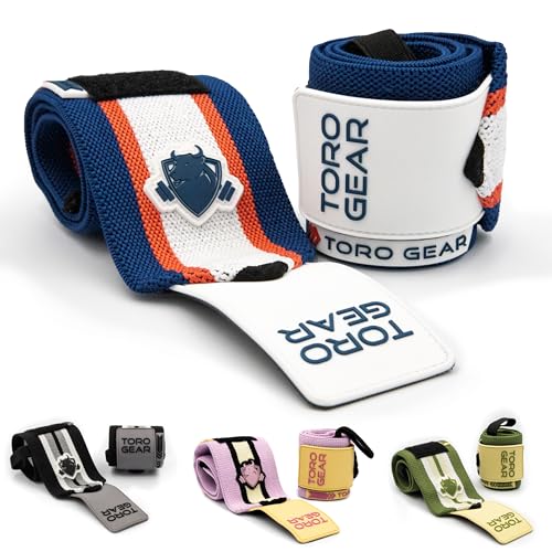 Wrist wrap de musculation avec velcro ultra fort pour haltérophilie lourde