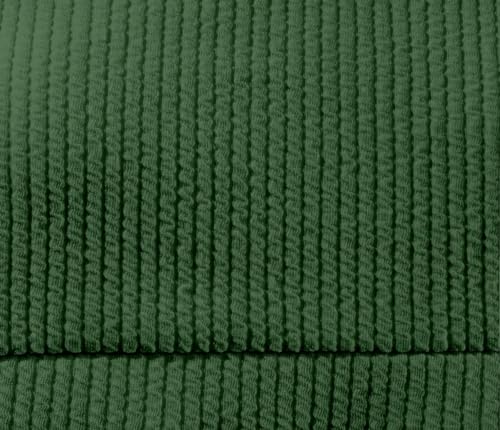 Image of Lilosy High Waisted Tummy Control Ribbed Bikini Crop Top Brazilian Swimsuit Set 2 Piece