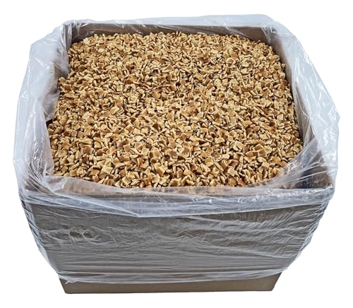 Waffle Cone Pieces 10 lbs. | Crunchy Ice Cream & Dessert Topping | Crispy Crumbles for Sundaes, Milkshakes, Cakes, Frozen Yogurt & Baking | Ready to Use | Bulk Package | Dasher’s Spice & Beans