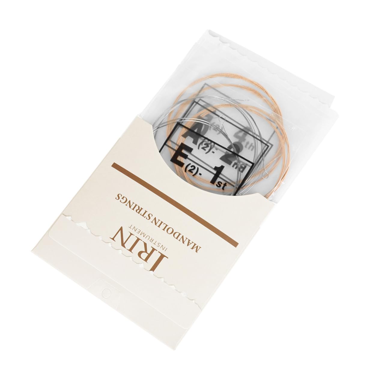 BESTonZON Acoustic Mandolin Strings 8pcs Phosphor Strings User-friendly for Easy Replacement