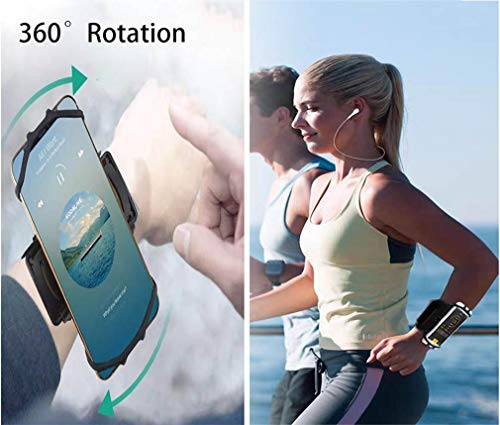 Aostihot BLACK WRIST BAND-1 Wristband Armband Phone Holder thumb #6