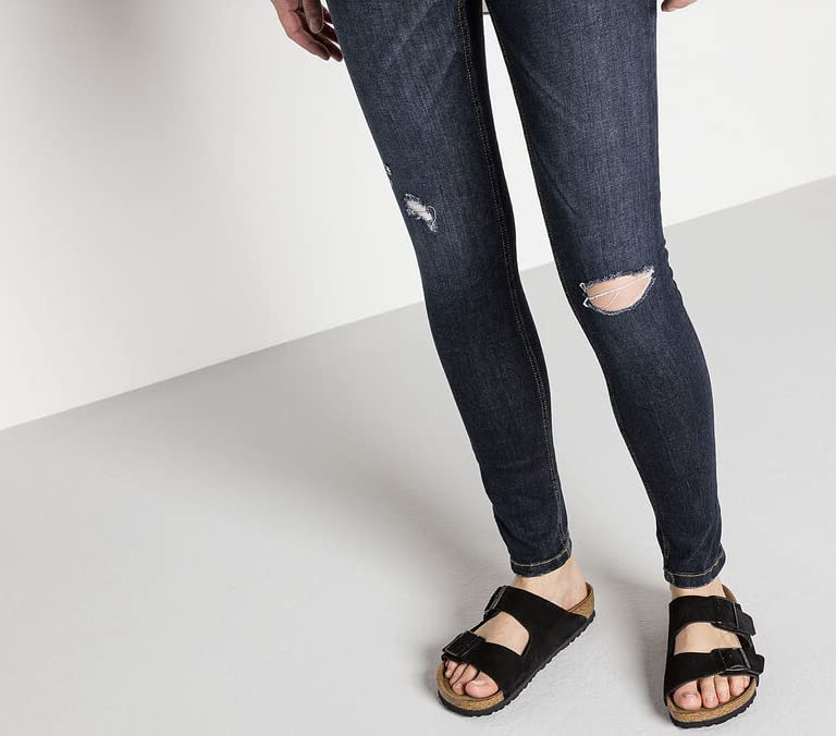 Image of Birkenstock Womens Arizona Open Toe Casual Slide Sandals