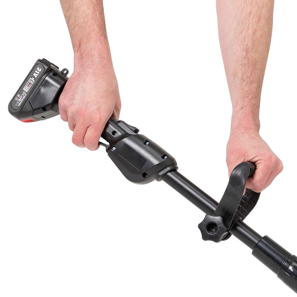 2in1 Akku Bodenfräse mit Teleskopstiel 1,3 m