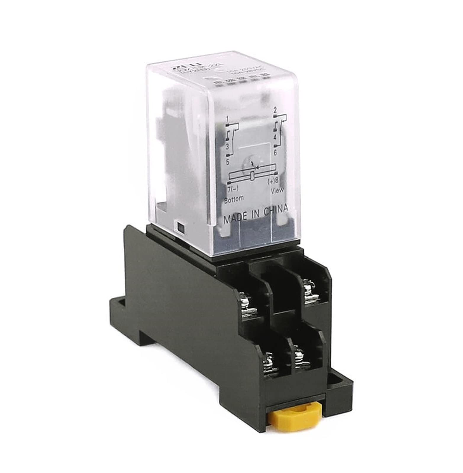 Relais LY2NJ DPDT 12V pour réparer tableau électrique et automatisme en panne