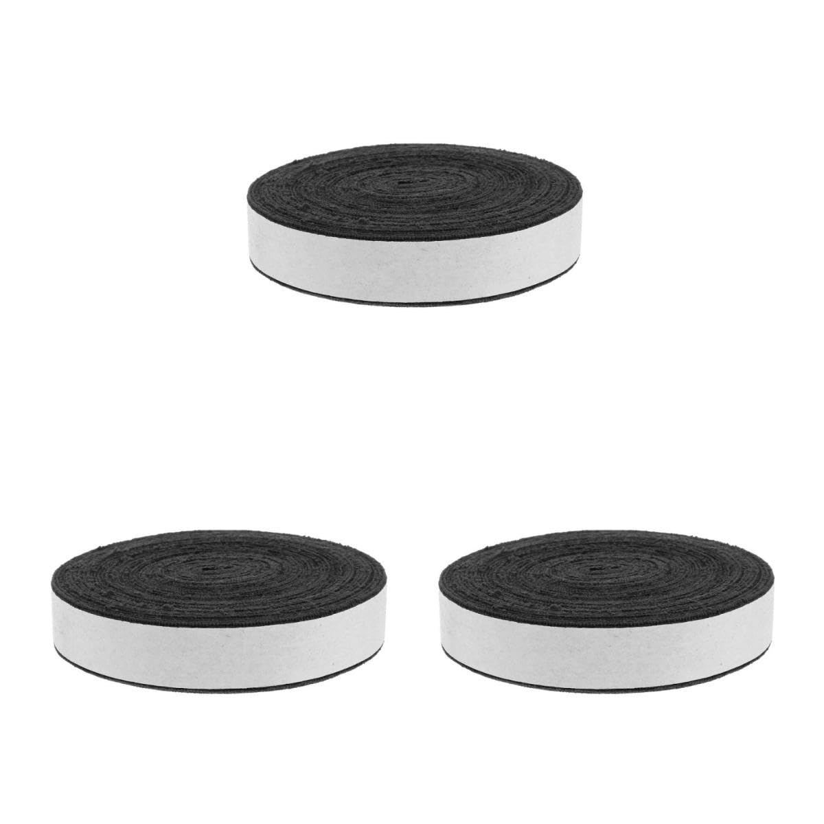 Sosoport 3 Rollen Schlägergurt Tennis-griffband Pickleball-griffband Angeln Overgrip Für Tennisschläger Tennis-schweißband Griptape Für Tennisschläger Polyester Handhaben Schweiß Aufnehmen