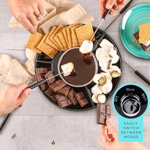 Set de Fondue Eléctrico para Chocolate 25W miniatura 7