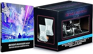 BLADE RUNNER 2049 - Exklusiv 3D + 2D Collectors Box inkl. Mondo Steelbook + 2 Whiskeygläser (Import, 2D Version mit Deutschem Ton)