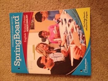 Paperback SpringBoard English Textual Power: Senior English Book
