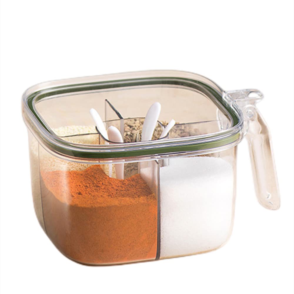 Amazon｜調味料ポット 調味料入れ 砂糖入れ 塩入れ 湿気防止 スプーン