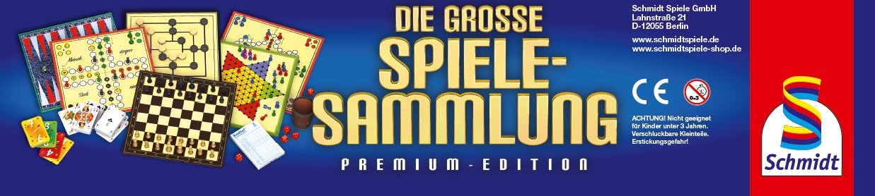 Schmidt Spiele - Set de Juegos, 1 o más Jugadores [Importado de Alemania] | Todas las figuras de madera