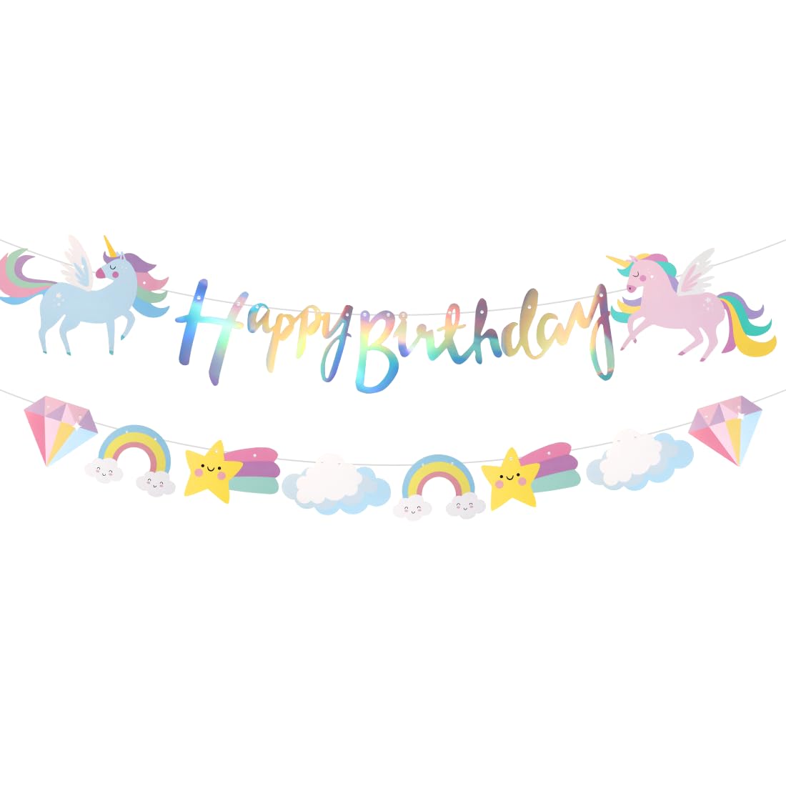 HUKUMA Happy Birthday Girlande
