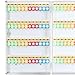 KiBcsLic Key Storage System, Wall Key Holder, Key Management Organizer, 96 Position