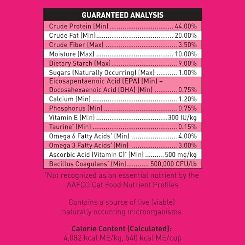 SquarePet - VFS® Powercat™ Herring & Salmon Feline, High Meat, Ultra Low Carbohydrate Diet (4.4lbs)