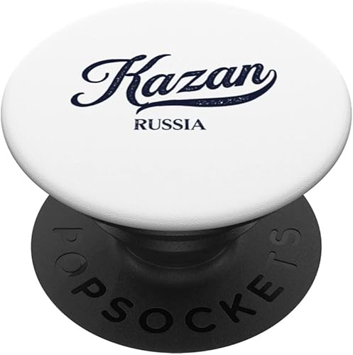 Retro Rusia City - PopSockets vintage Kazan PopGrip intercambiables