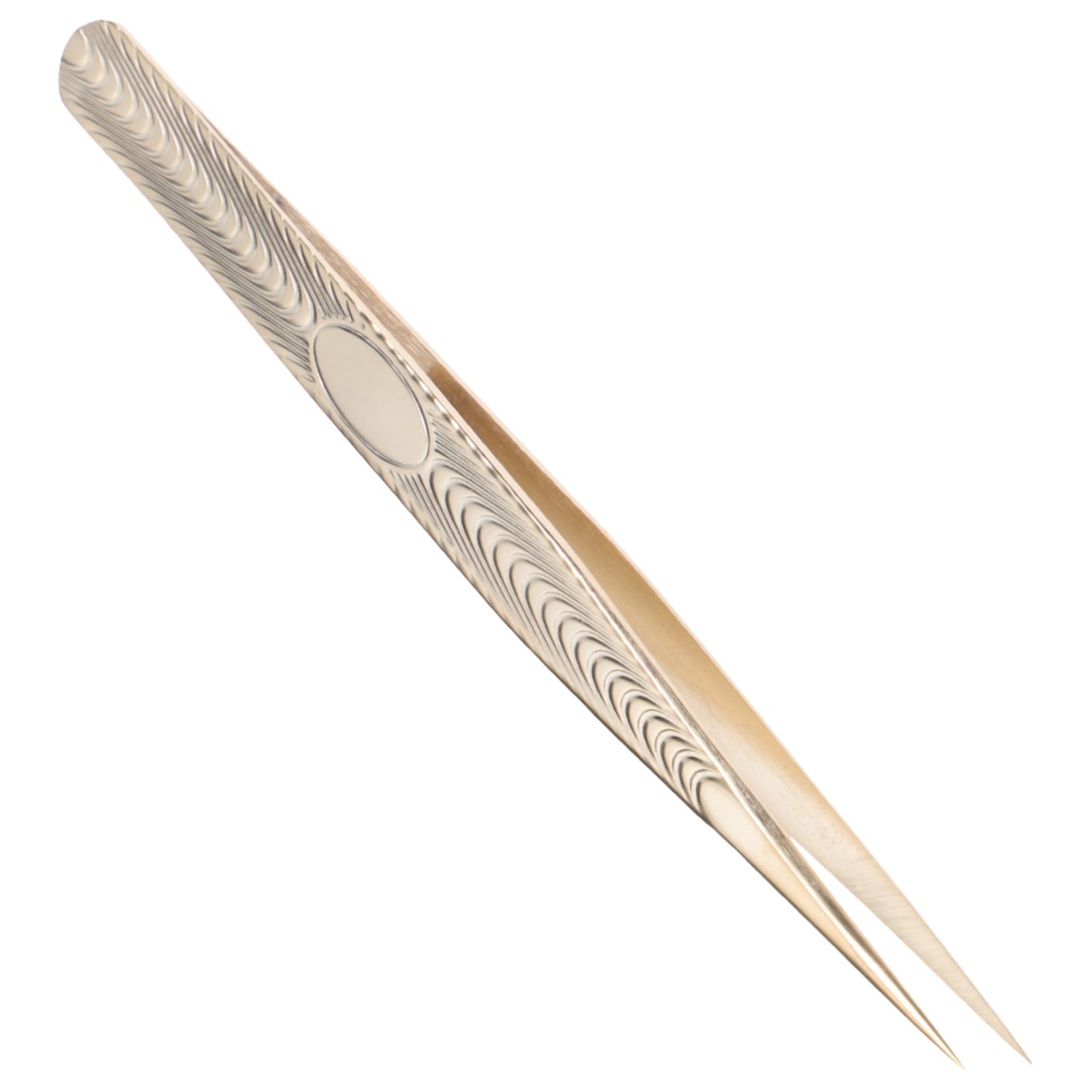 Healeved Professional Eyelash Tweezers Stainless Steel Lash Clamp Makeup Kit Lash Applicator Tool for Women Men