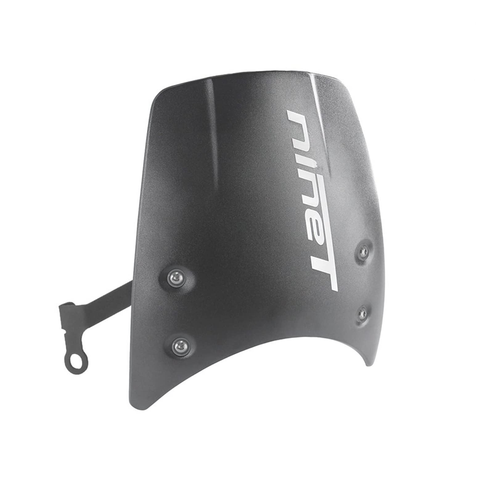 Parabrezza Moto Moto Cupolino Parabrezza Deflettore del Vento per B&MW R Nove T RNINET per Racer Puro Urbano Scrambler 2014-2022 (Colore : Argento)