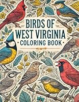 Birds of West Virginia Coloring Book B0D9GH1GKJ Book Cover