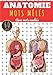 Mots mêlés Anatomie: Livre pratique éducatif pour adultes | 60 puzzles | + de 400 mots sur Le Vocabulaire du Corps Humain, des organes, des muscles et ... Cadeau Médecin, Infirmier, étudiant Médecine.