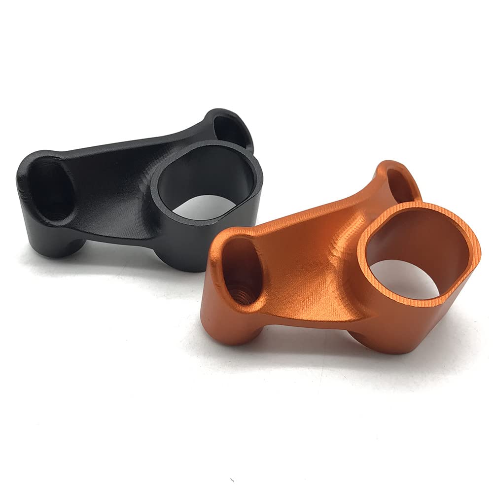 Moto tubo di scarico staffa anello fisso supporto staffa protezione Compatible with KTM Duke 790 Duke 890 Duke 890 R 2018 2019 2020 2021 2022 2023 2024 (Nero)