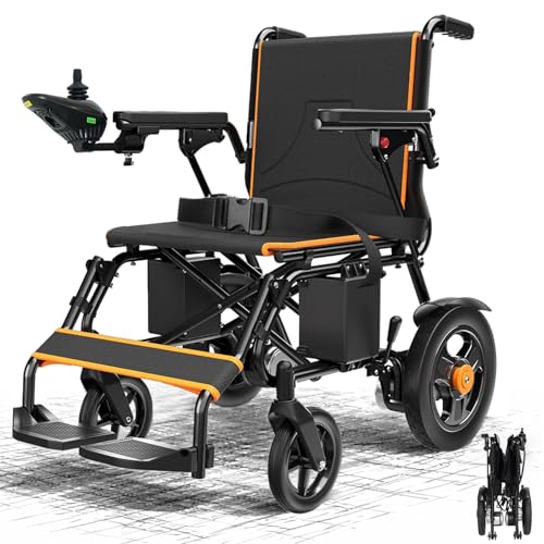 Electric Wheelchair for Adults Orange