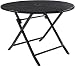Crosley Furniture Palm Harbor Outdoor Wicker Folding Table - Brown