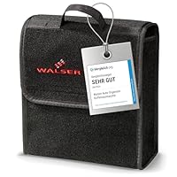 Walser Auto Organizer Toolbag Größe S, Kofferraum Organizer, Gadget, Aufbewahrungsbox, Tasche, Zubehör - 28x14x28 cm Schwarz