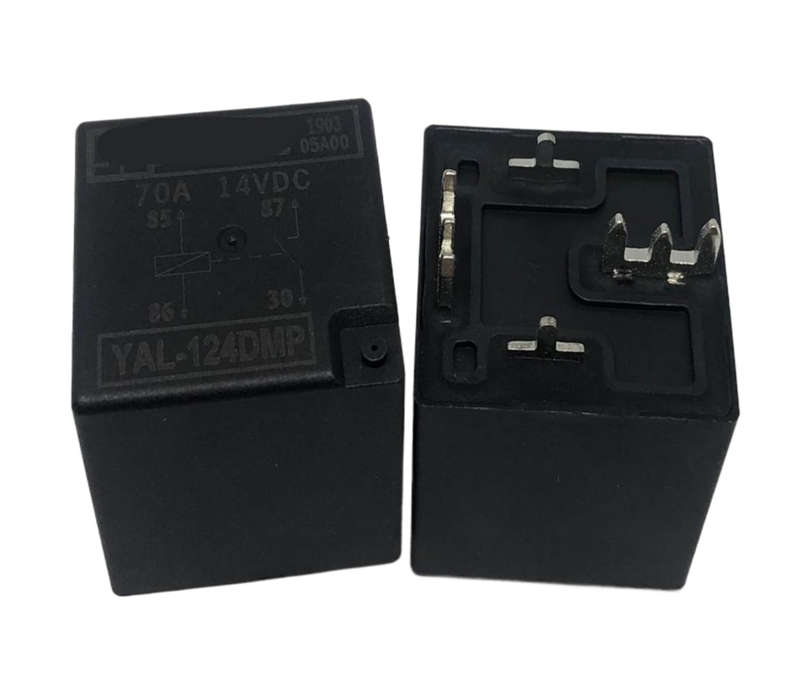 Relais YAL-112DMP 12V 70A, composant de haute précision à 4 broches