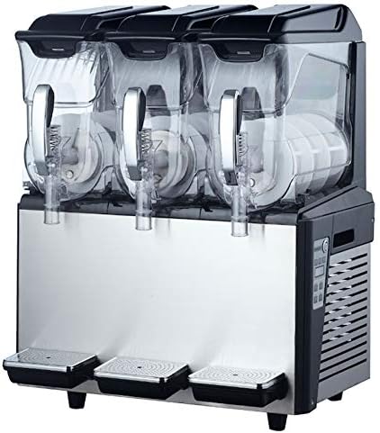Kolice Commercial 3x10L tanks Slush machine,Milkshake Maker,Frozen Beverage Making Machine,Frozen drinks making machine