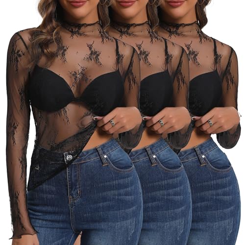 トップス SLIGHT VOGUE Sheer Long Sleeve T-shirt トップス SLIGHT VOGUE Sheer Long Sleeve T-shirt SLIGHT VOGUE Sheer