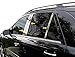 Made in USA! Works with 2006-2011 Mercedes-Benz ML 350 6 PC Stainless Steel Chrome Pillar Post Trim