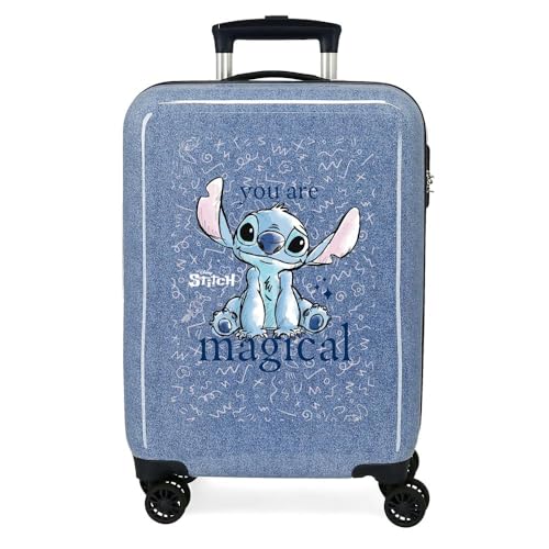 Joumma Disney Stitch You Are Magical Maleta De Cabina Azul 38x55x20 Cms Rígida Abs Cierre De Combinación Lateral 34l 2 Kgs 4 Ruedas Dobles Equipaje Mano Joumma Disney Stitch You Are Magical Maleta De Cabina Azul 38x55x20 Cms Rígida Abs Cierre De Combinación Lateral 34l 2 Kgs 4 Ruedas Dobles Equipaje Mano
