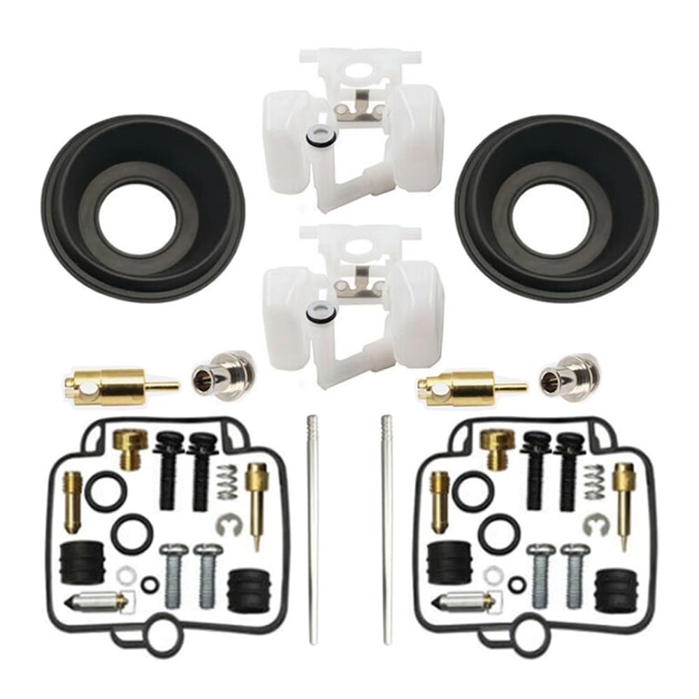Kit de carburador para F650: repara fugas de moto Pegaso F 650 (1993-1999) con flotador y diafragma 2