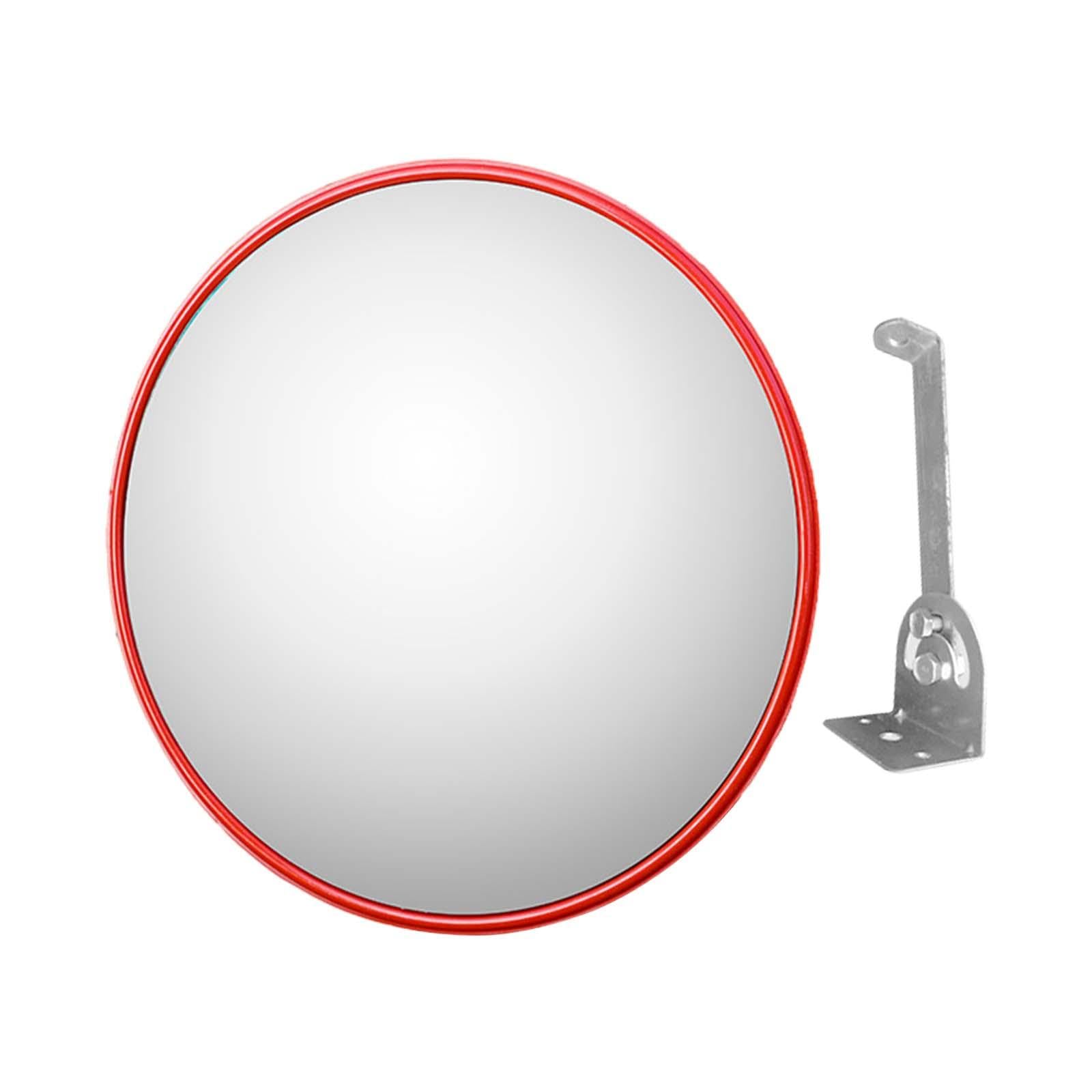 Miroir Convexe, Miroir Grand Angle pour Usage Intérieur, Allée, Entrepôt, Miroir de Signalisation Haute Résolution Pou, 30 Cm