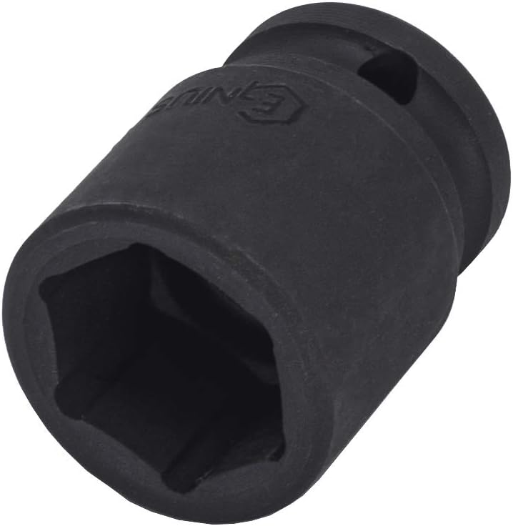 Genius Tools 444017 1/2" Dr. 17mm Impact Socket