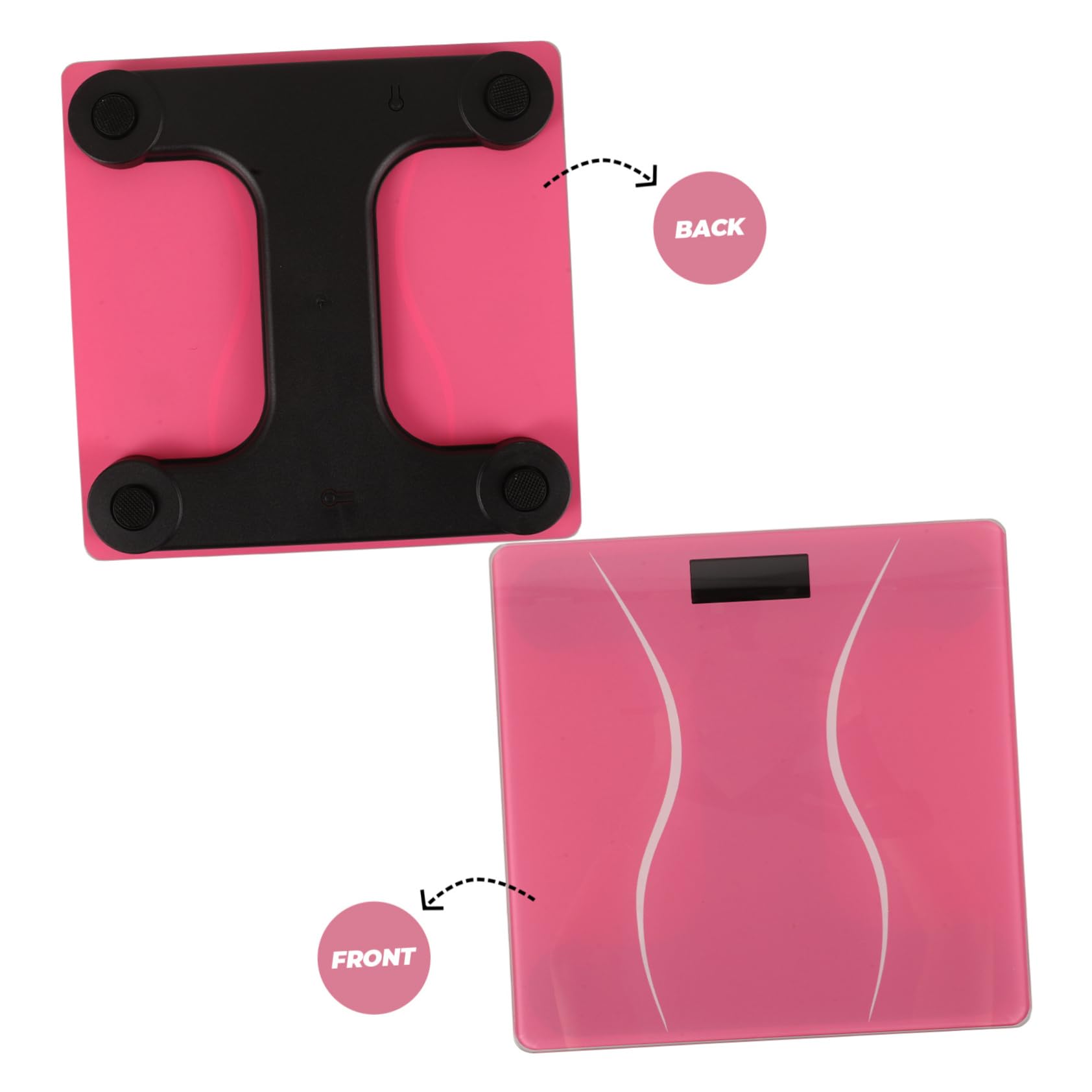 Cabilock Báscula Electrónica Para Mujer Peso Corporal Grasa Músculo Alta Precisión Digital Hogar